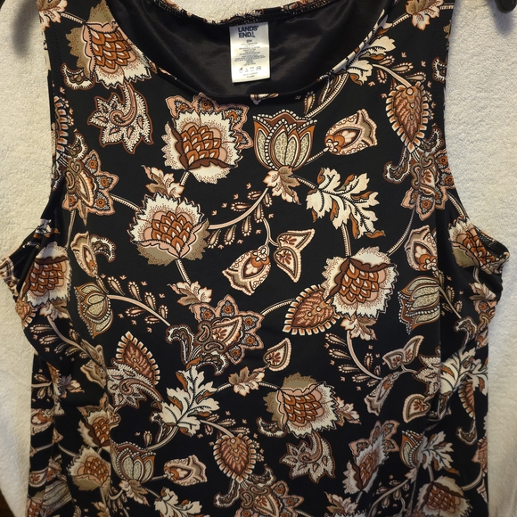 Floral Sleeveless Women's Top - Picture 1 of 7
